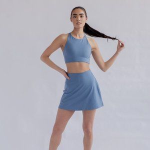 Girlfriend Collective Skort in Monarch